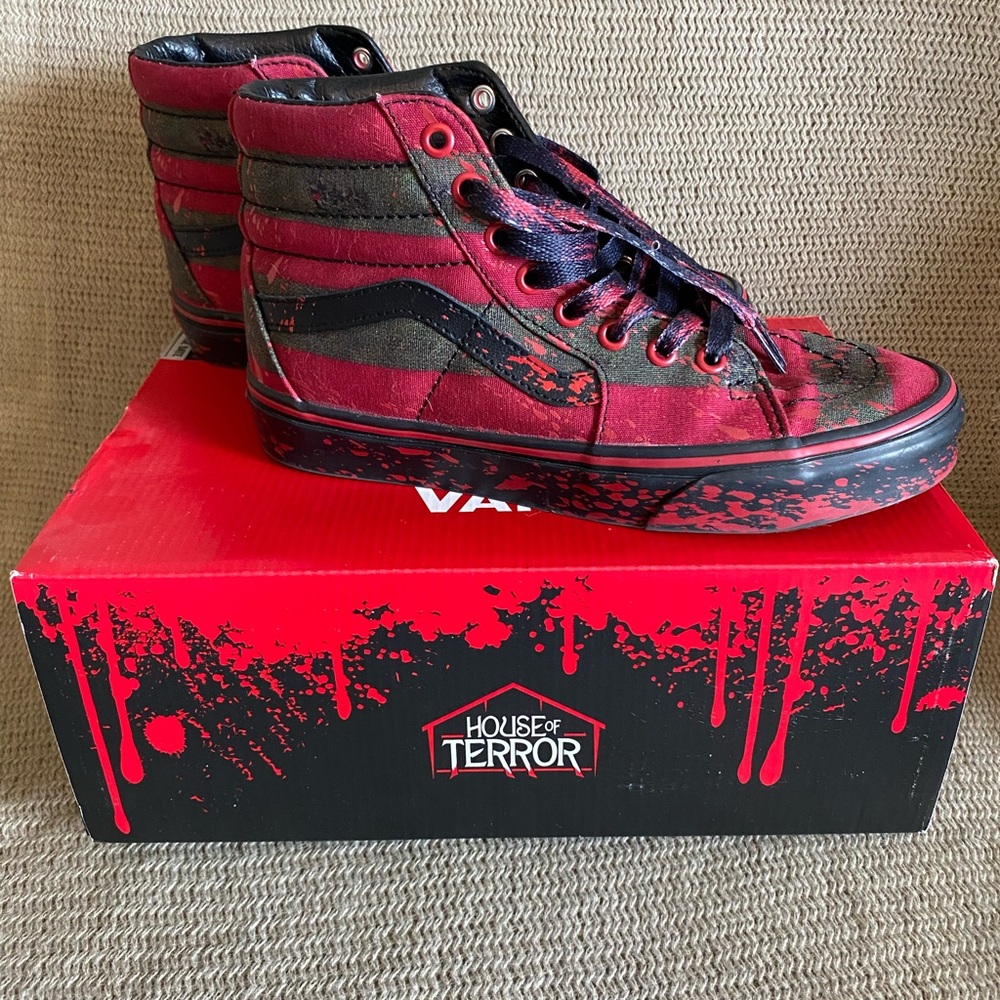 Vans Sk8-Hi x House of Terror | Freddy Krueger Nightmare on Elm Street